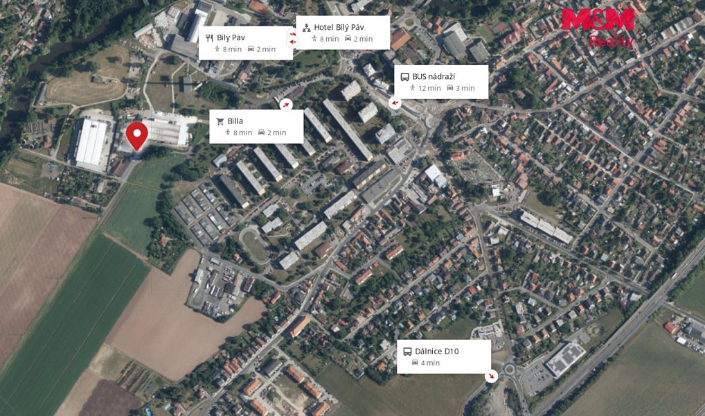 Prodej skladovacích prostor 3 308 m², Benátky nad Jizerou – náhled fotky 19