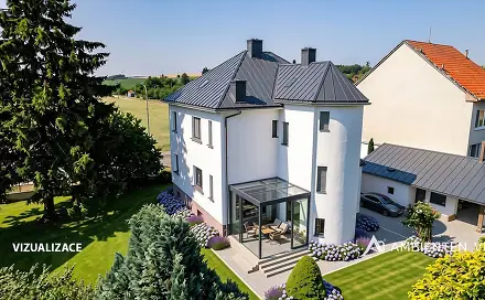Prodej domu 476 m² s pozemkem 2 113 m², Brněnská, Říčany, okres Brno-venkov
