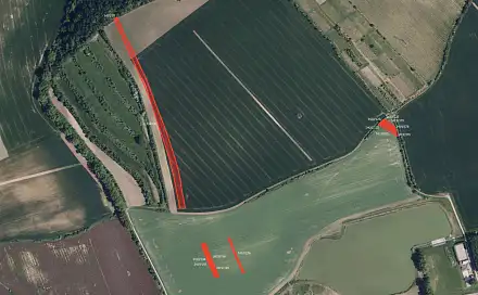 Prodej pole 7 163 m², Klobouky u Brna, okres Břeclav