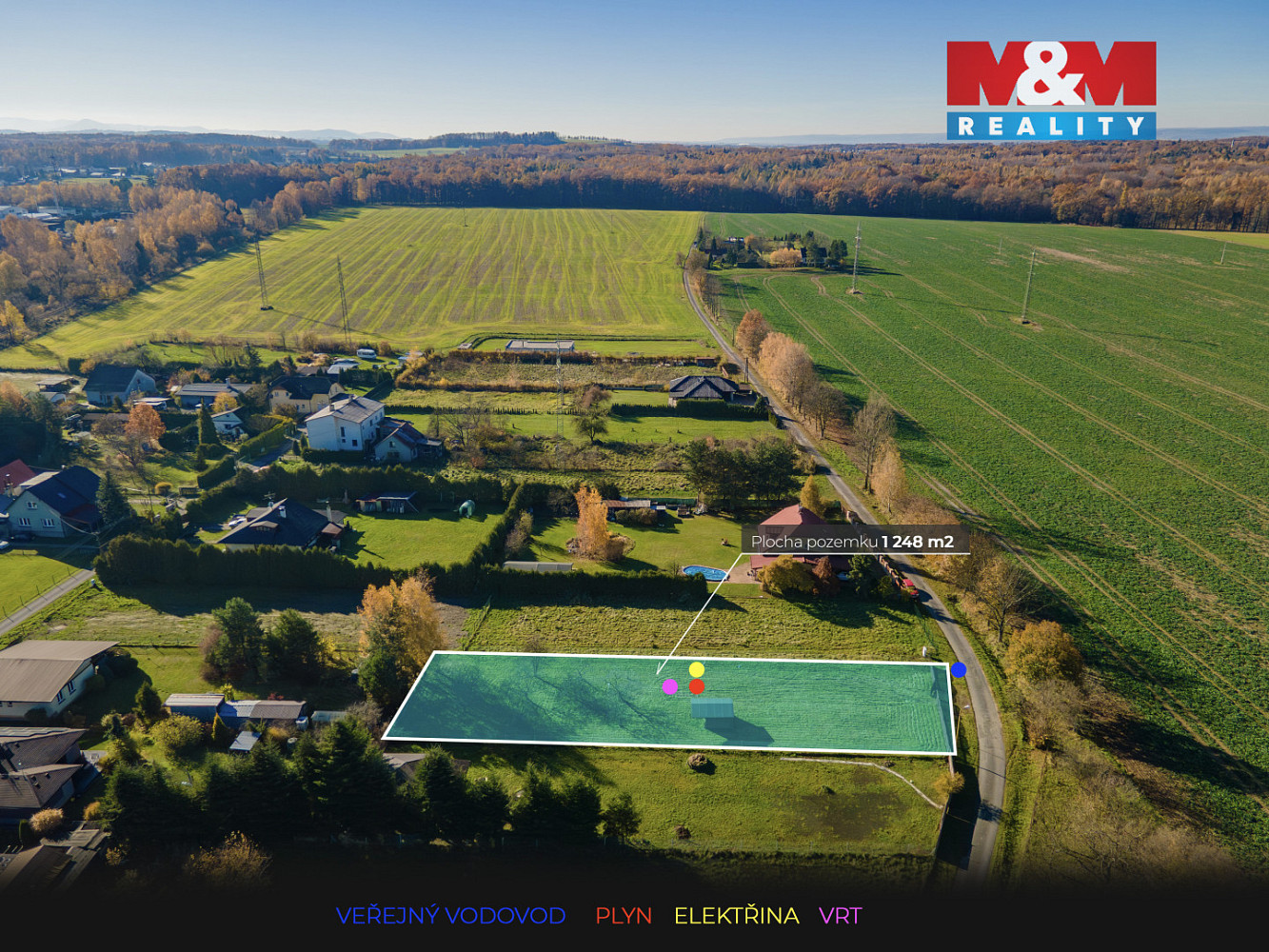 Prodej stavebního pozemku 1 284 m²