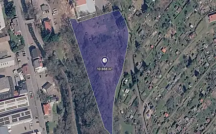 Prodej komerčního pozemku 10 868 m², Semily
