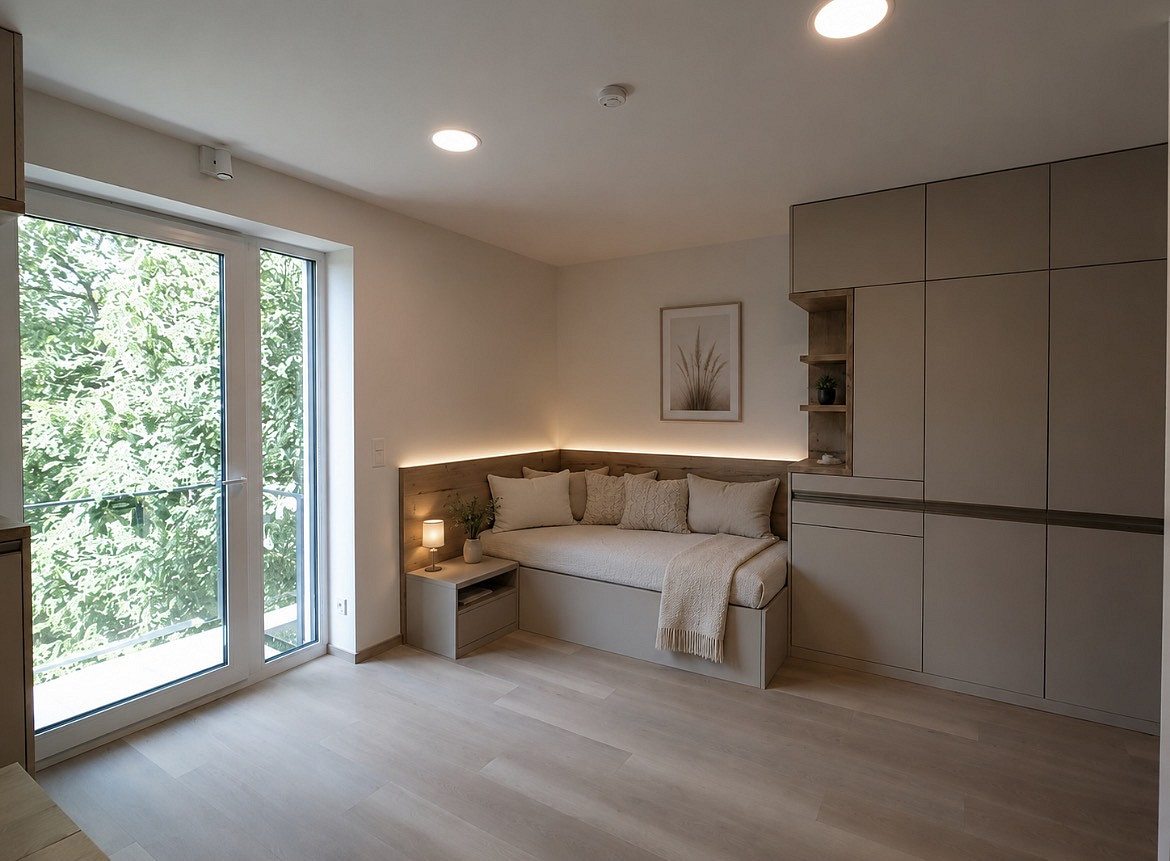 Pronájem bytu 1+kk 27 m² — photo 3