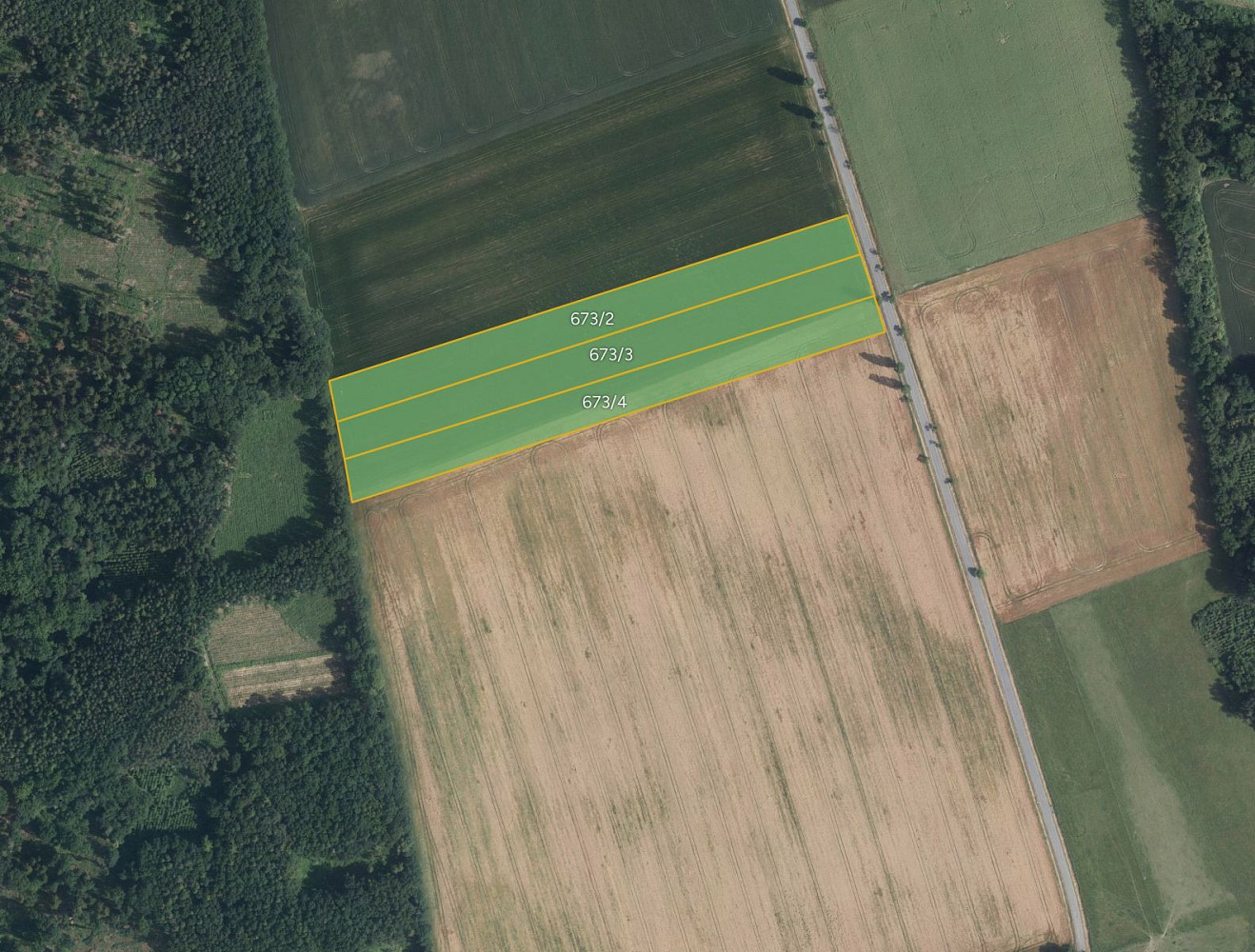 Prodej pole 28 800 m²