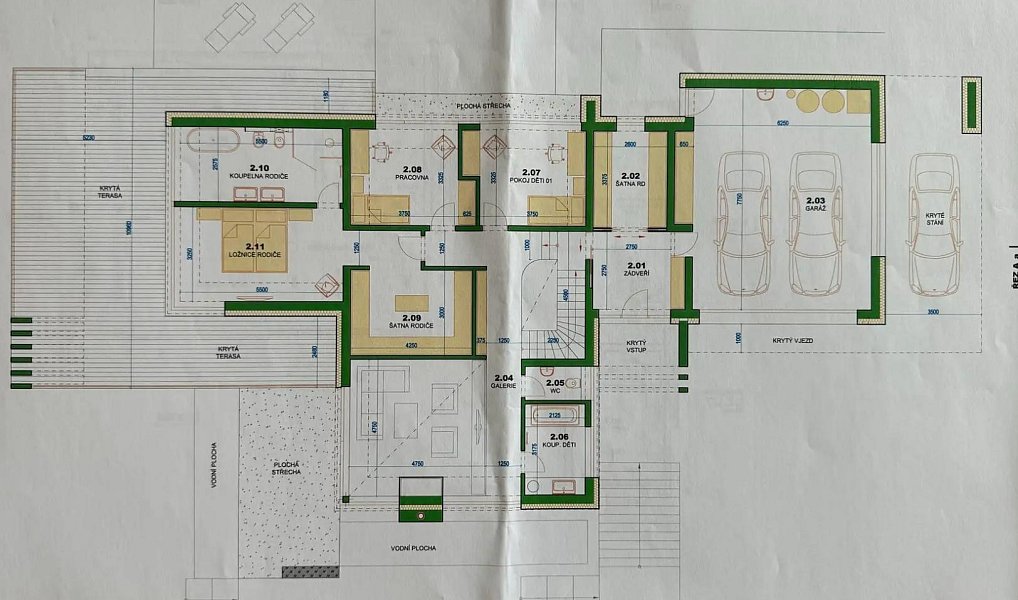 Prodej stavebního pozemku 2 500 m², Nebovidy – náhled fotky 9