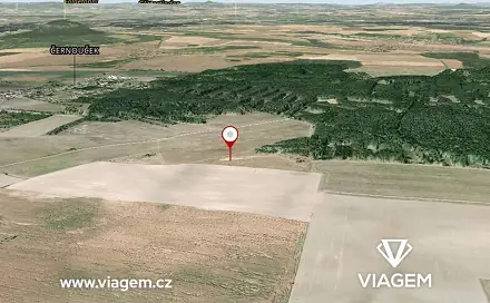 Prodej pole 5 749 m², Ledčice, okres Mělník