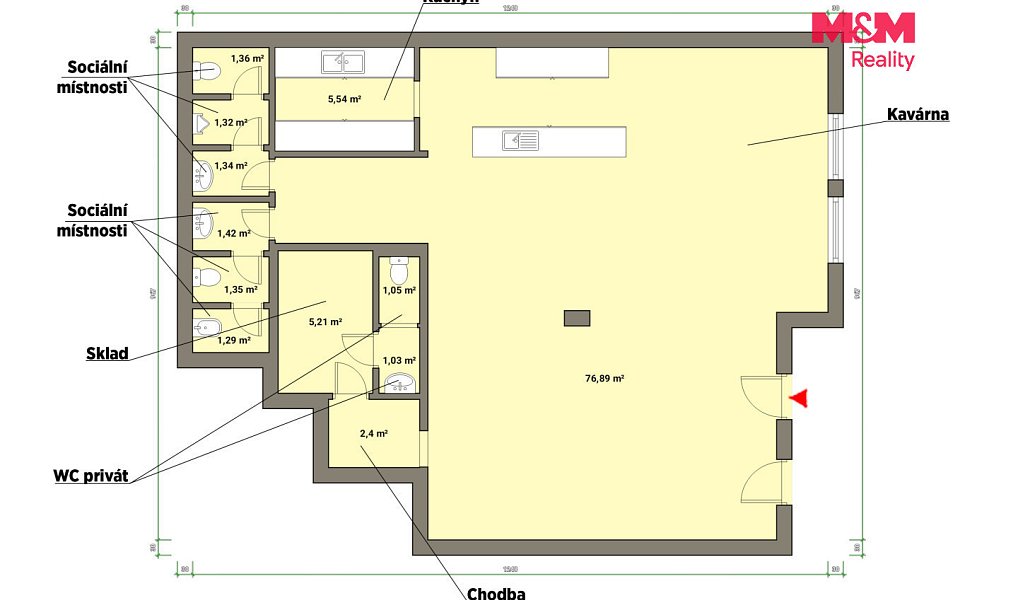 Pronájem restaurace 101 m², Mariánské Lázně – náhled fotky 7