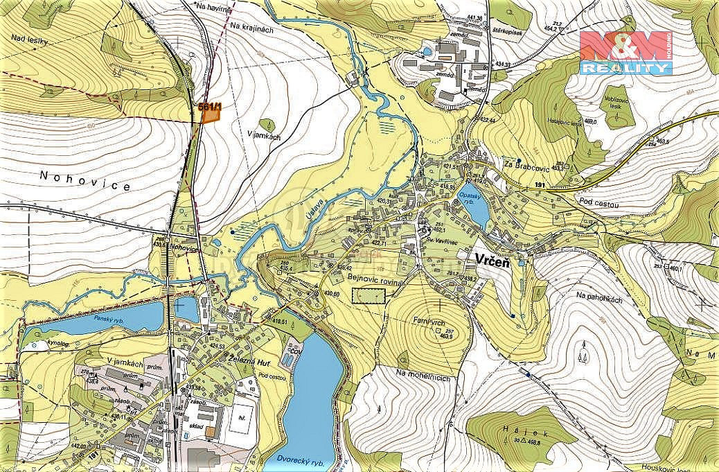 Prodej pole 1 366 m² – fotografie 2
