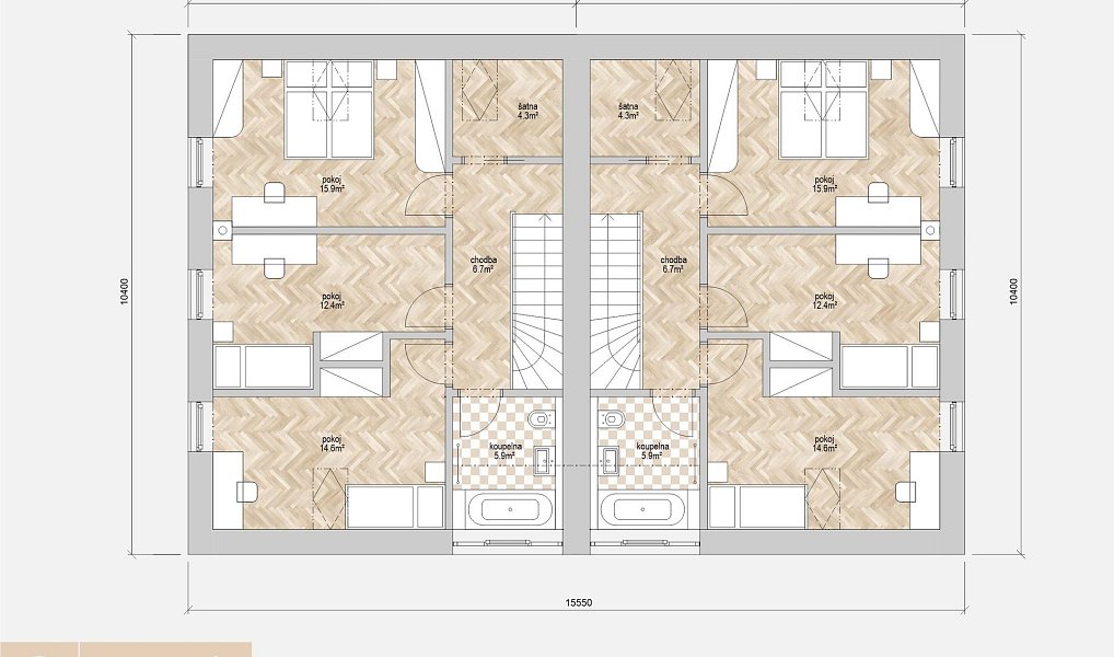 Prodej domu 122 m² s pozemkem 450 m², Slaný – náhled fotky 3