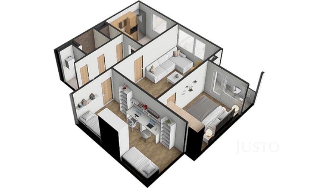 Prodej bytu 3+1 68 m², Písek – náhled fotky 43