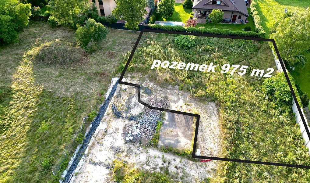 Prodej stavebního pozemku 975 m², Jirny – náhled fotky 5