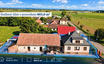Prodej domu 167 m² s pozemkem 803 m², Černilovská, Hradec Králové - Rusek