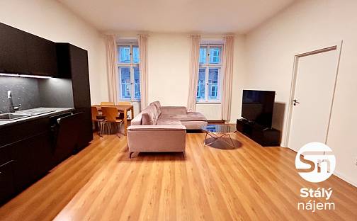 Pronájem bytu 2+kk 47 m², Vltavská, Praha 5 - Smíchov