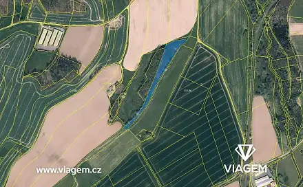 Prodej pole 11 597 m², Brniště, okres Česká Lípa
