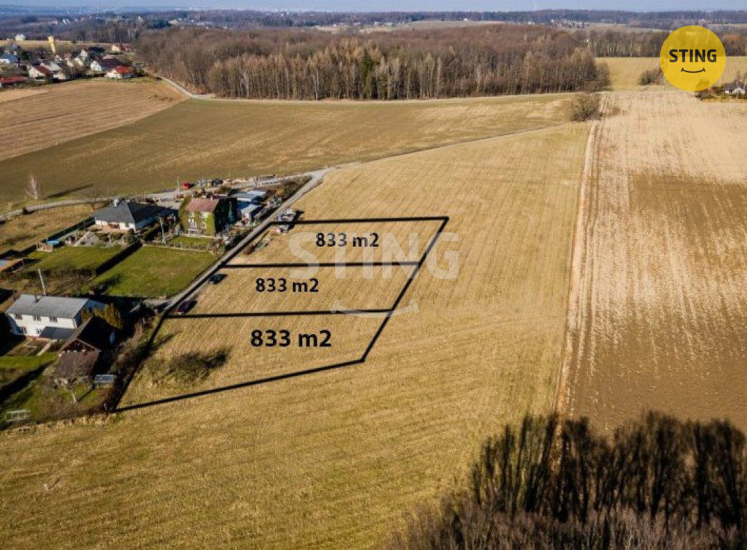 Prodej stavebního pozemku 833 m² — photo 3
