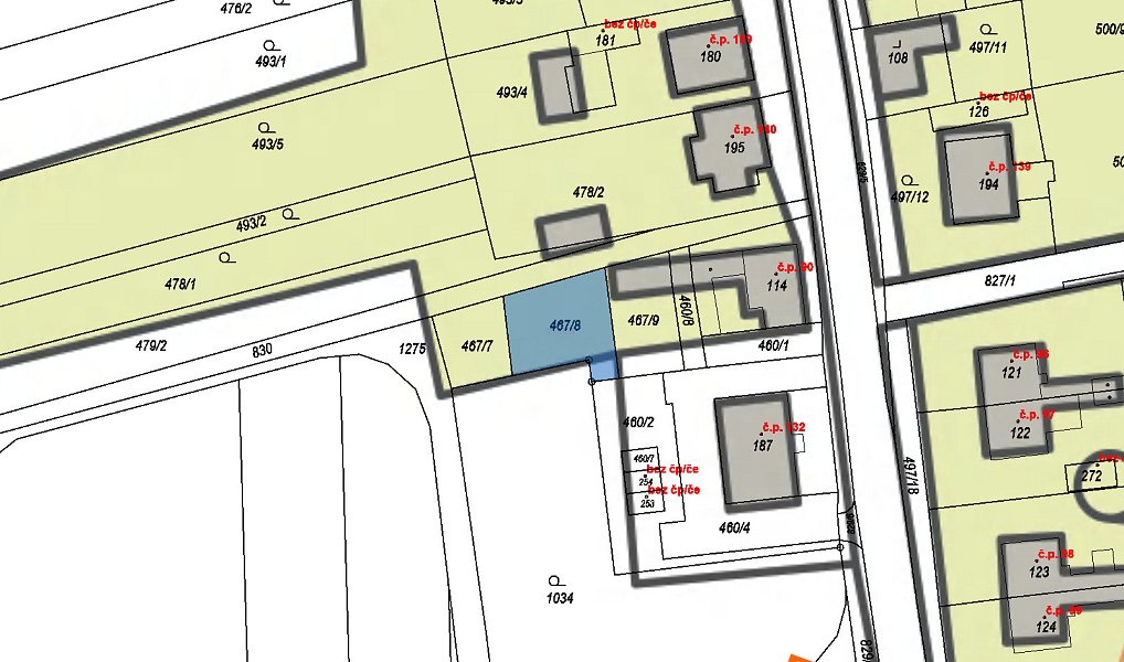 Prodej stavebního pozemku 224 m², Hoštice-Heroltice – náhled fotky 3