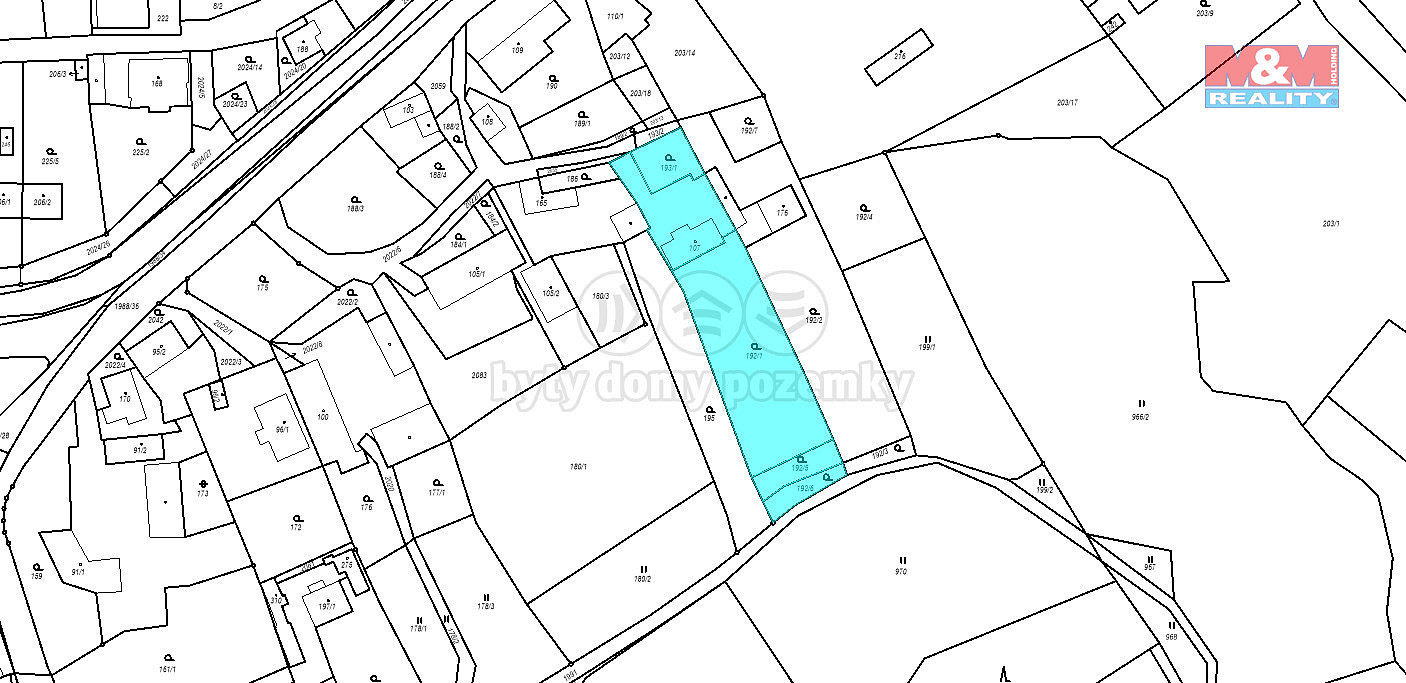 Prodej stavebního pozemku 2 457 m² – fotografie 2