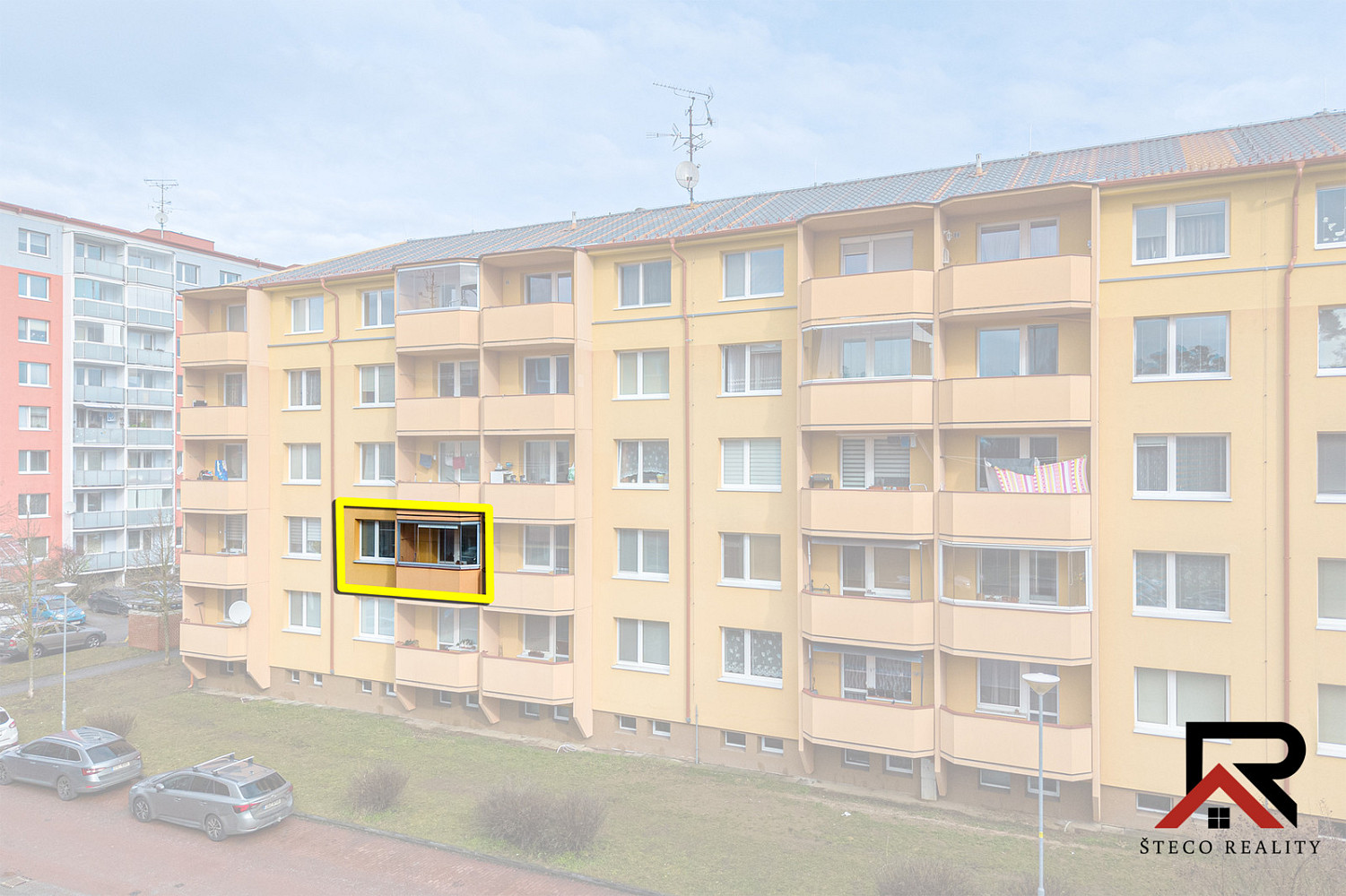 Byt 3+1 – Třebíč, Pocoucov – pohled 2