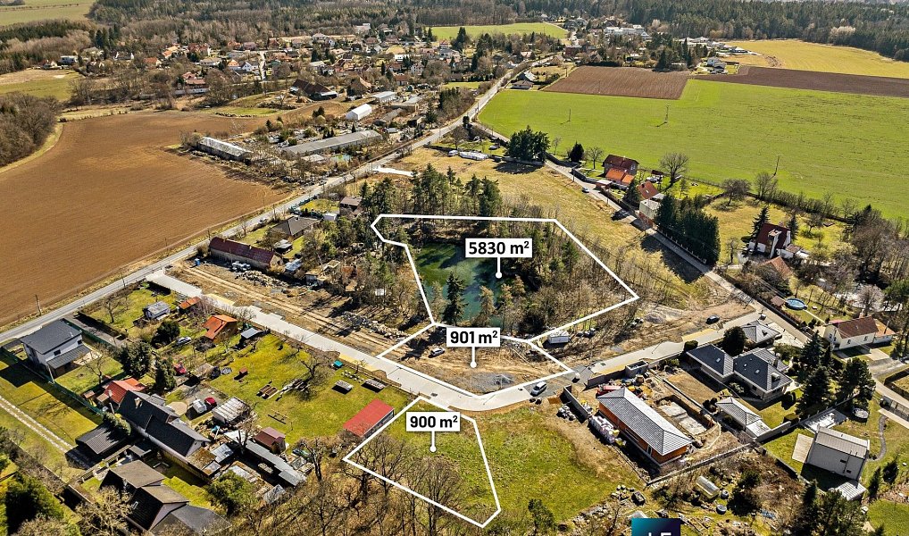 Prodej komerčního pozemku 5 830 m², Mukařov – náhled fotky 4