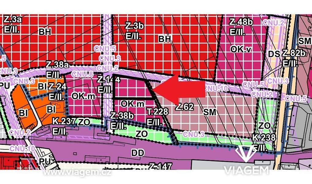 Prodej stavebního pozemku 362 m², Chrudim – náhled fotky 5