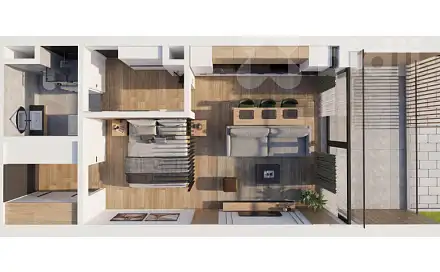 Prodej bytu 1+kk 42 m²