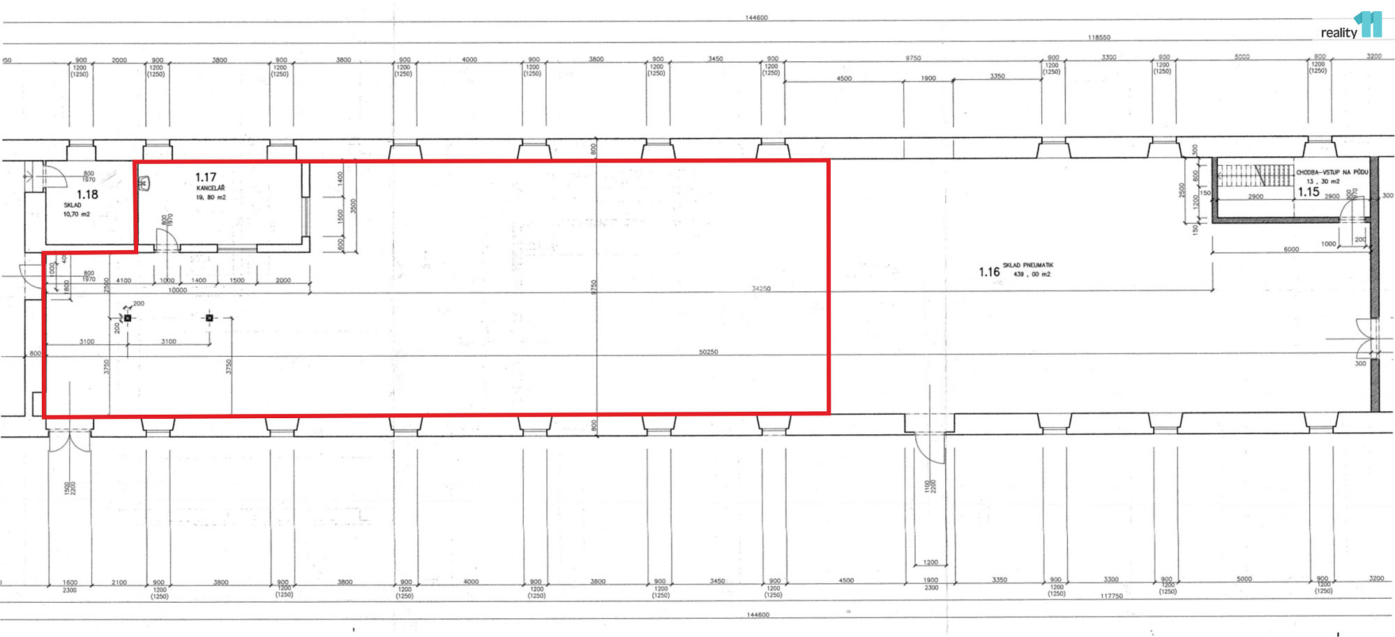 Pronájem skladovacích prostor 300 m² — photo 5