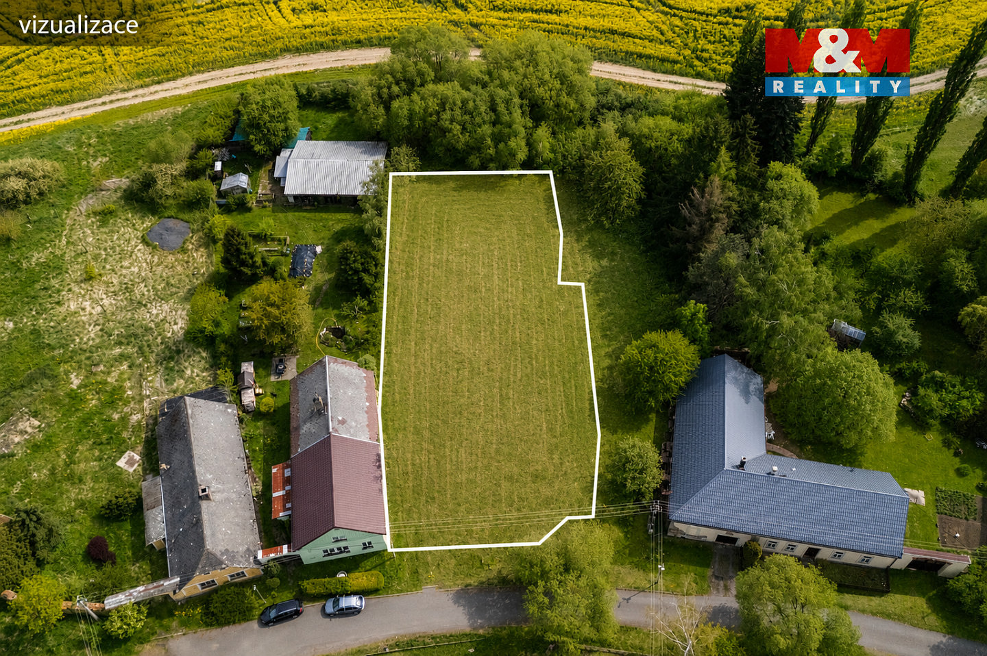 Prodej stavebního pozemku 1 458 m²
