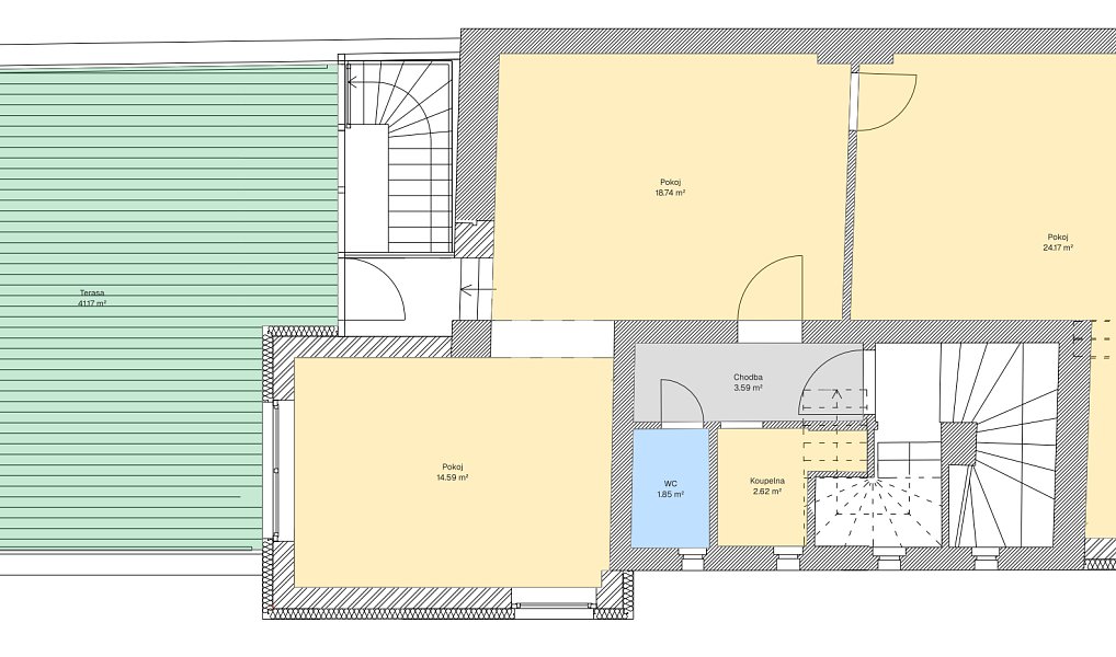 Prodej domu 160 m² s pozemkem 315 m², Praha – náhled fotky 21