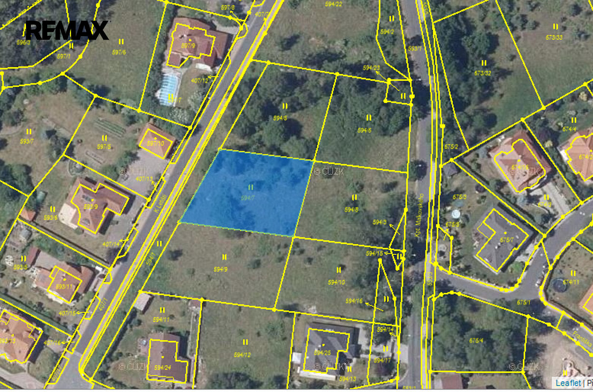 Prodej pozemku 1 122 m²