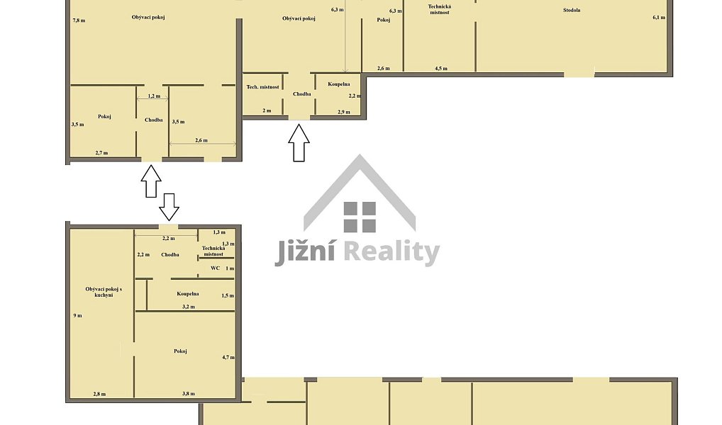 Prodej domu 200 m² s pozemkem 1 379 m², Dívčice – náhled fotky 15