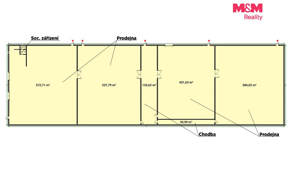 Pronájem výrobních prostor 2 200 m², Cheb – náhled fotky 4