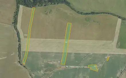 Prodej pole 32 127 m², Drahlín, okres Příbram