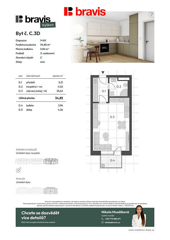 Prodej bytu 1+kk 43 m² — photo 5
