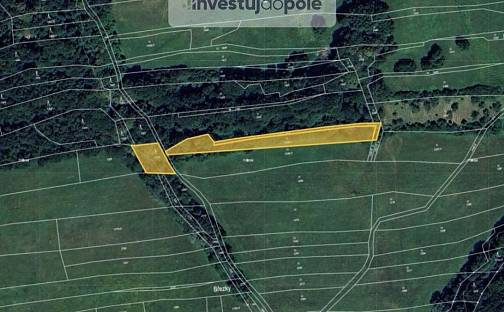 Prodej louky 1 469 m², Lešná - Jasenice, okres Vsetín