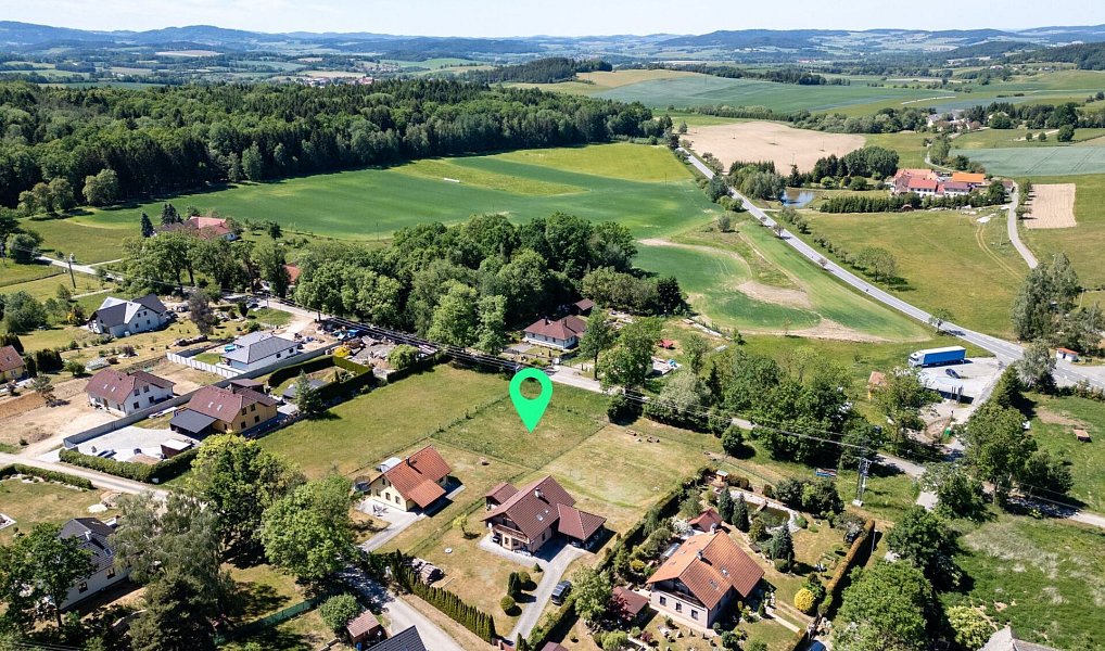 Prodej stavebního pozemku 887 m², Hracholusky – náhled fotky 6