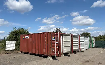 Pronájem skladovacího kontejneru 6m, Nová Ves, okres Praha-východ