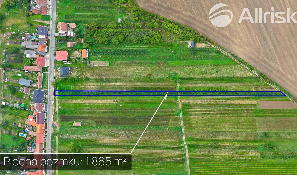 Prodej stavebního pozemku 1 865 m², Starý Poddvorov – náhled fotky 5