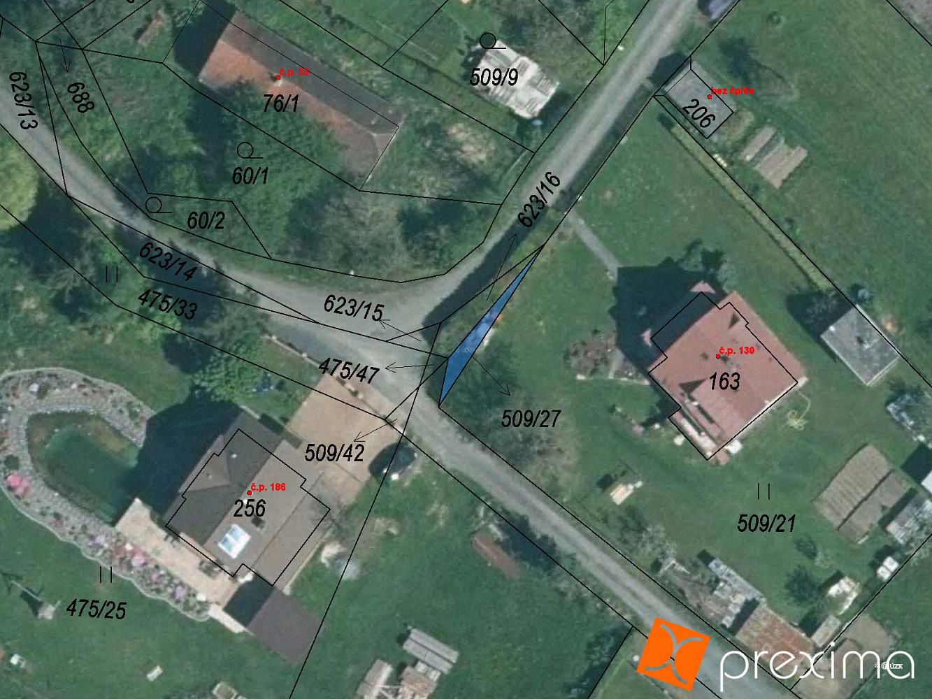 Prodej zahrady 22 m²