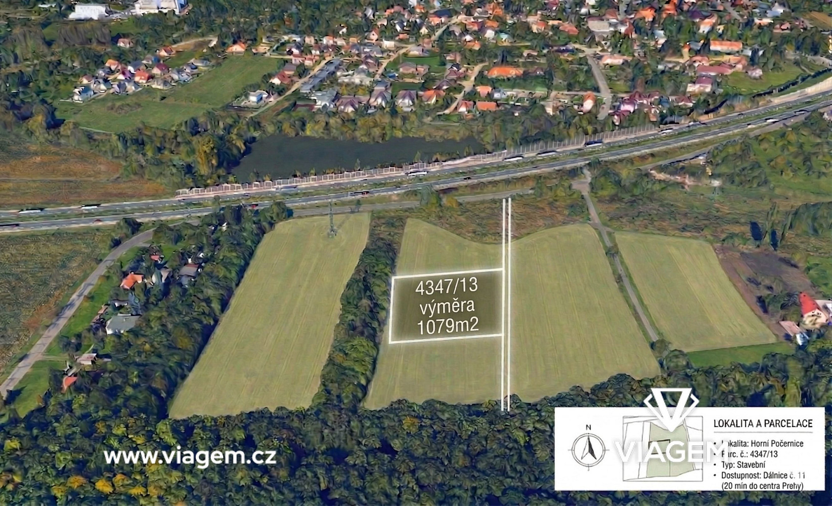 Prodej zahrady 1 079 m² – fotografie 2