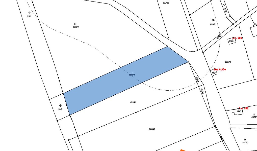 Prodej pozemku 1 342 m², Jílové – náhled fotky 2