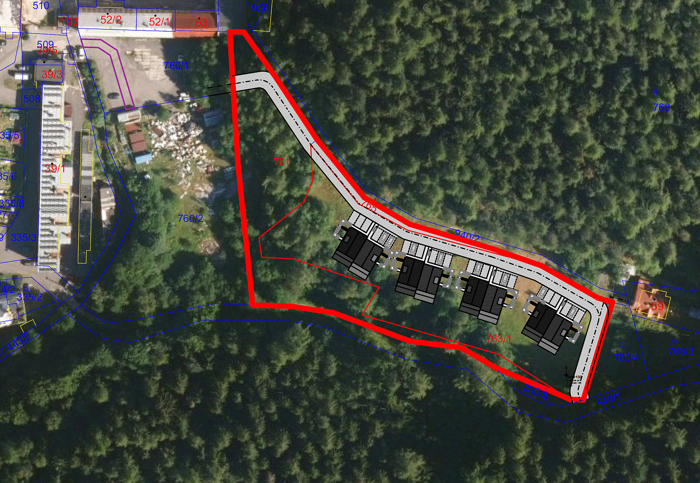 Prodej stavebního pozemku 7 289 m² – fotografie 2