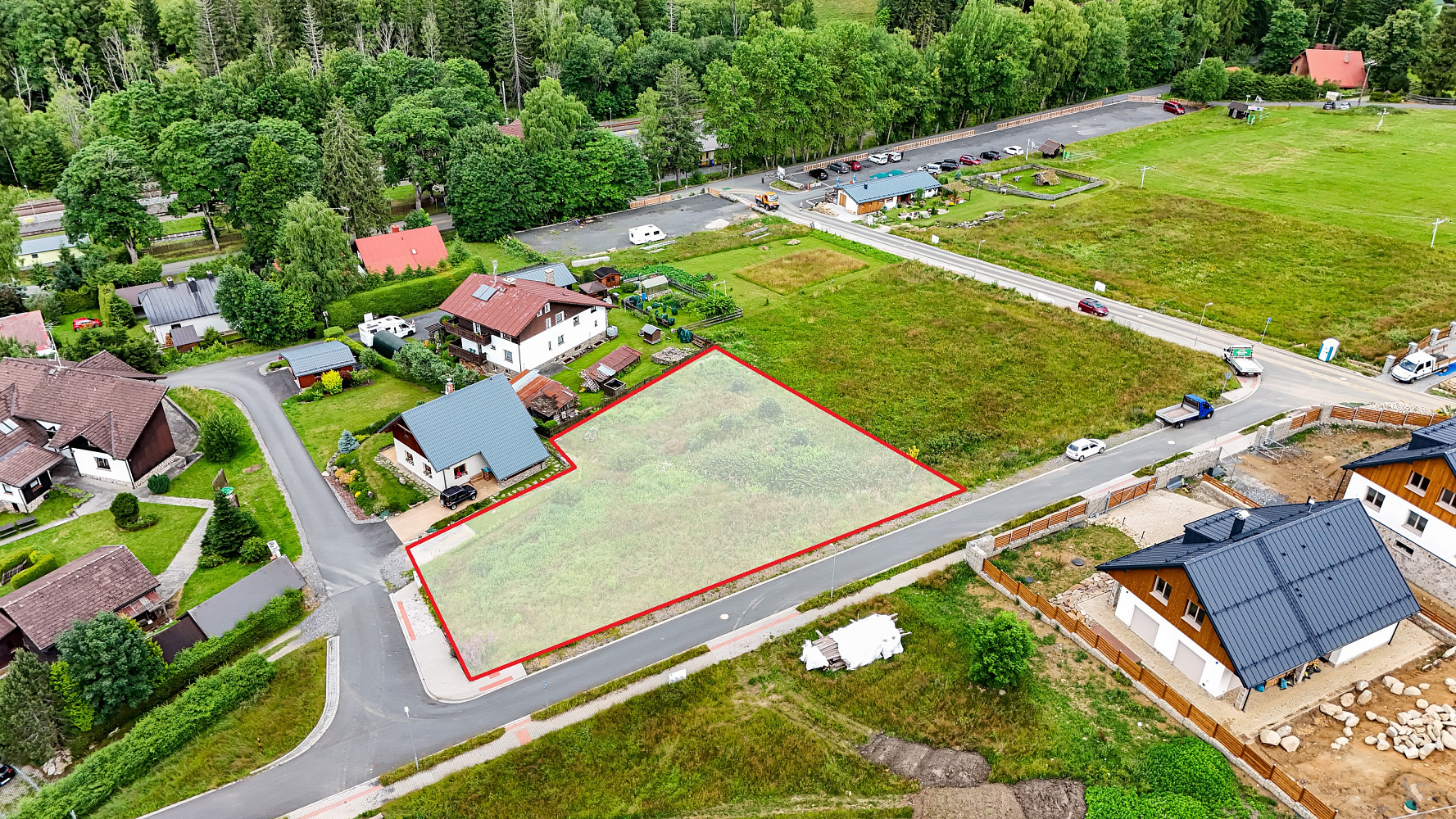 Prodej stavebního pozemku 1 438 m² – fotografie 5