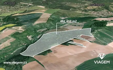 Prodej lesa 11 303 m², Žeravice, okres Hodonín