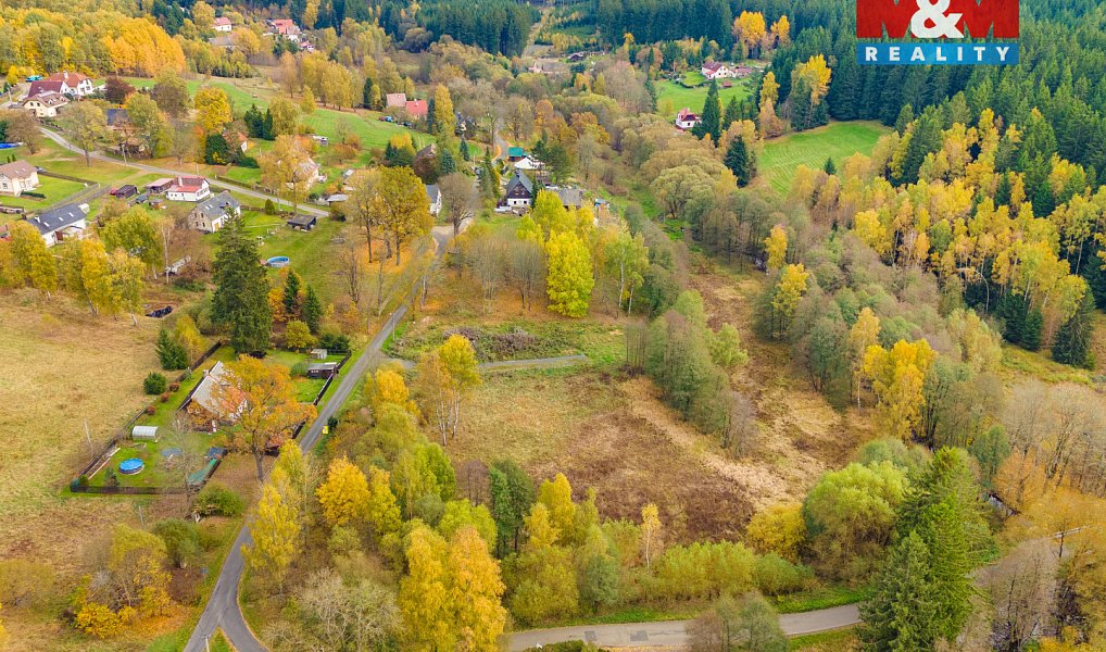 Prodej stavebního pozemku 2 467 m², Stará Voda – náhled fotky 7