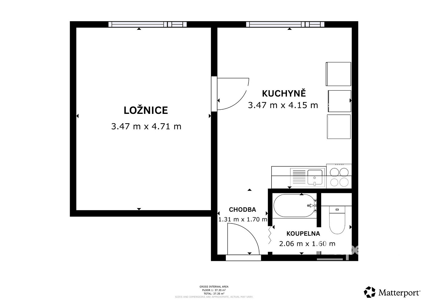 Prodej bytu 1+1 35 m² — photo 4