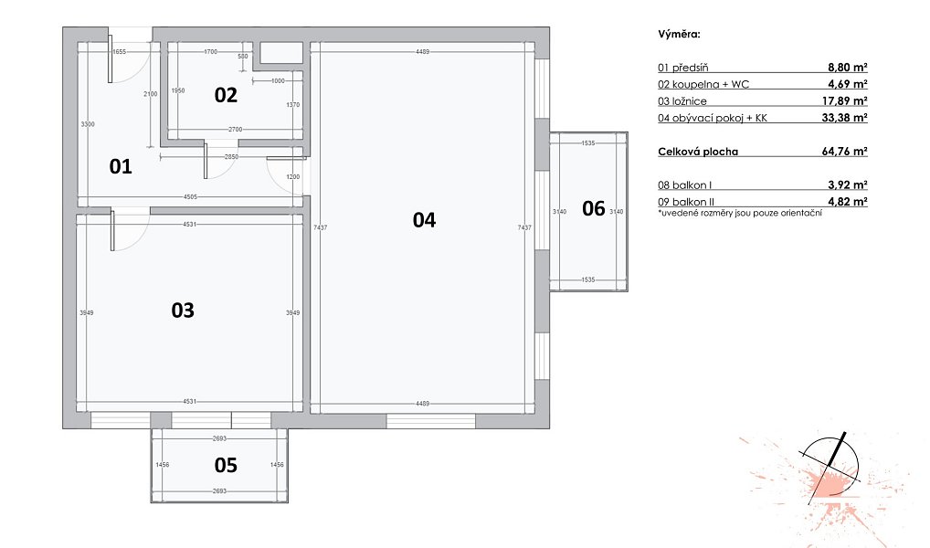 Prodej bytu 2+kk 65 m², Praha – náhled fotky 30