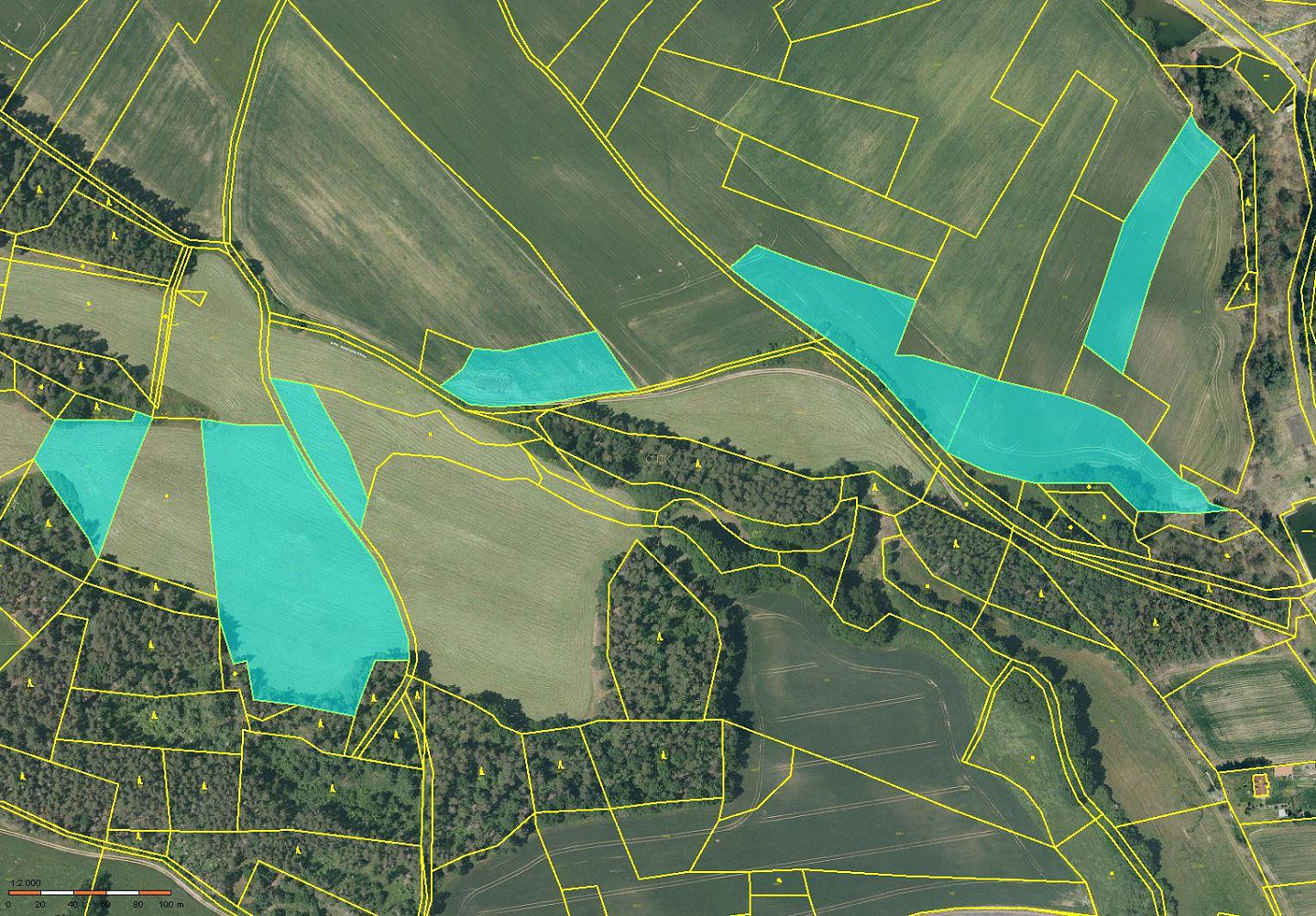 Prodej pole 72 131 m²