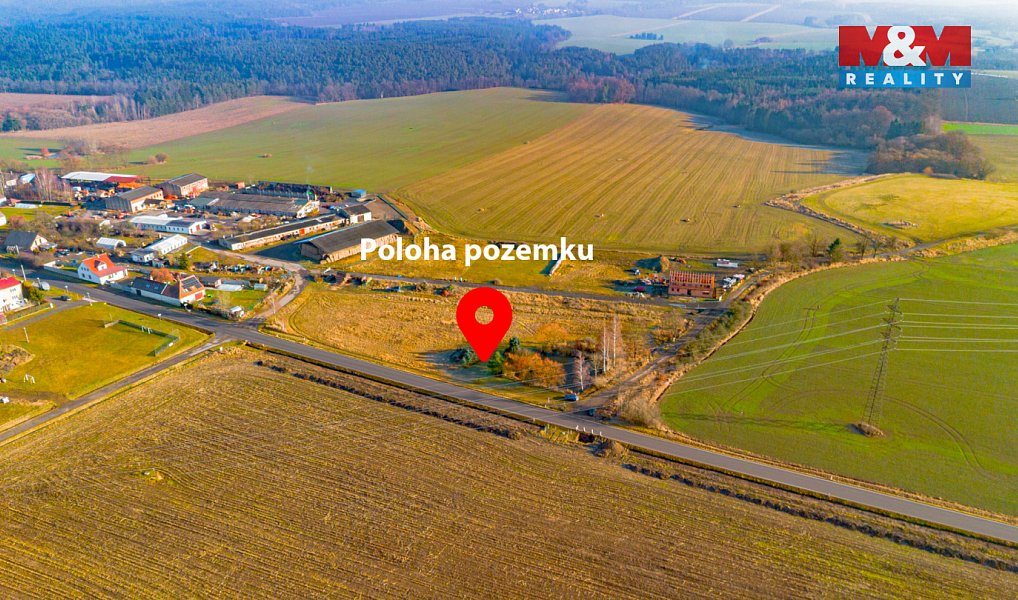 Prodej stavebního pozemku 1 245 m², Bechyně – náhled fotky 2
