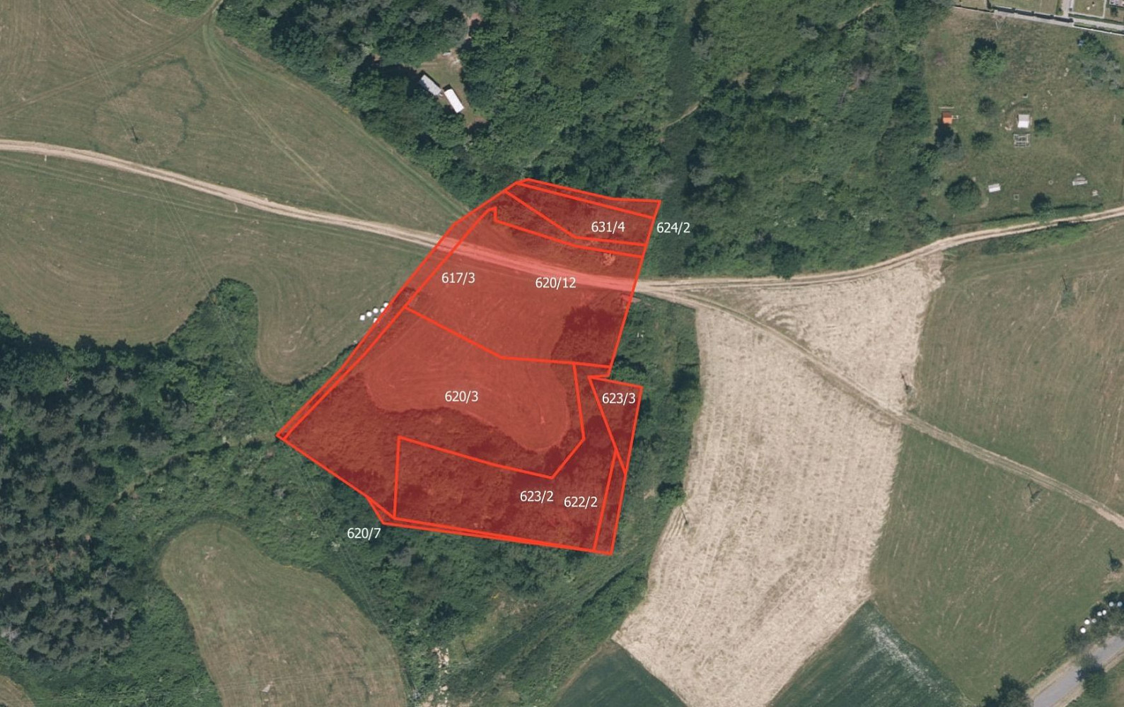 Prodej louky 8 897 m²