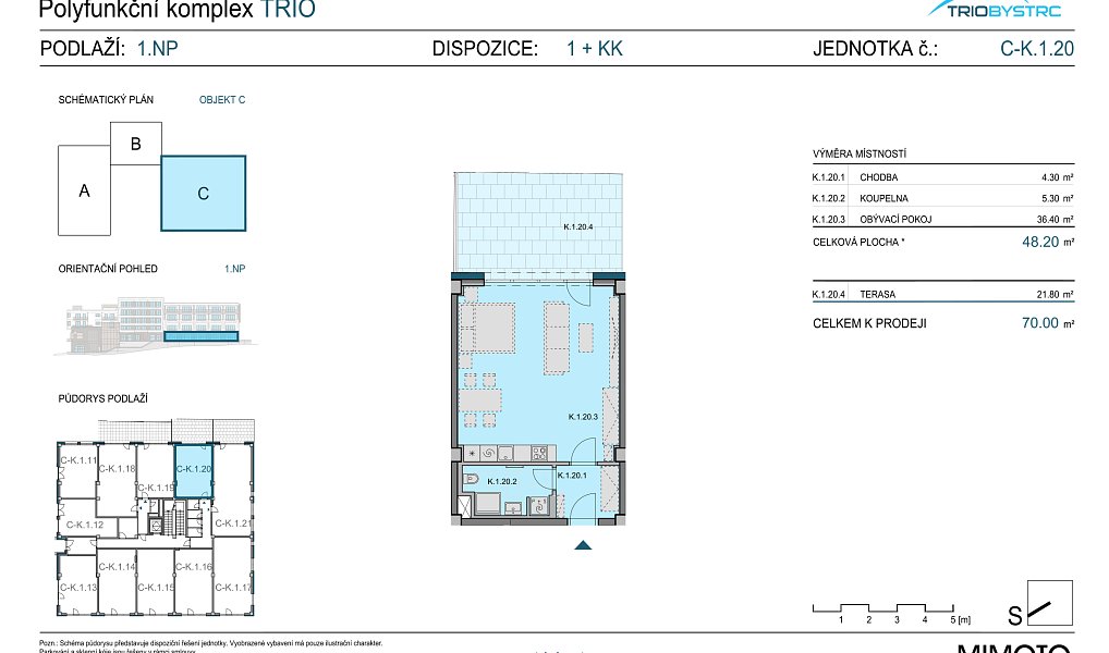 Prodej bytu 1+kk 48 m², Brno – náhled fotky 4