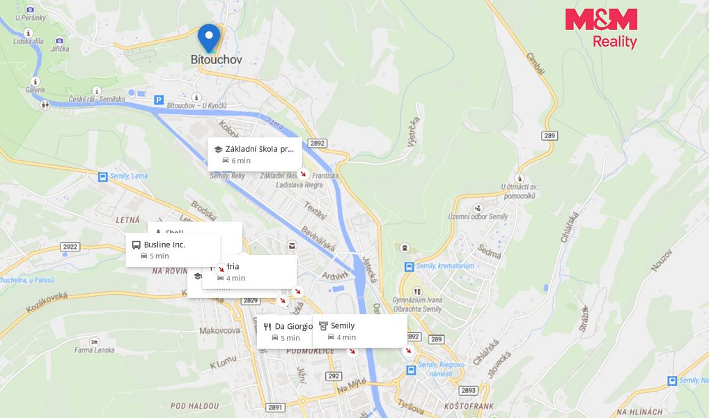 Prodej stavebního pozemku 982 m², Semily – náhled fotky 14